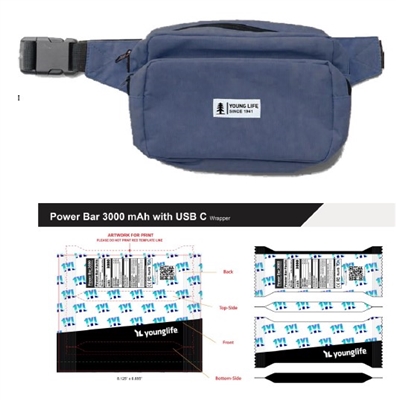 Fanny Pack with Power Bank