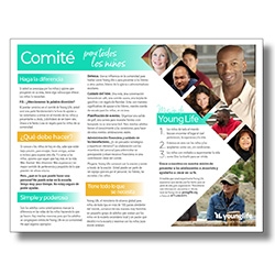 Committee Flyer (in it with kids) - Spanish (PDF)