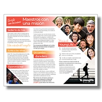 Teachers with a Mission Flyer (in it with kids) - Spanish (PDF)