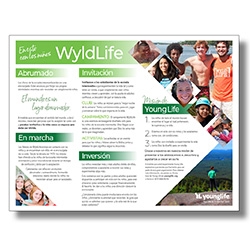 WyldLife Flyer (in it with kids) - Spanish (PDF)