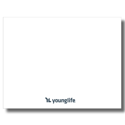 Young Life Flat Notecard (Pkg: 25)