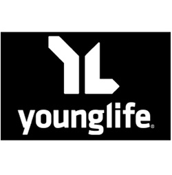 Sticker - Young Life (black/white)